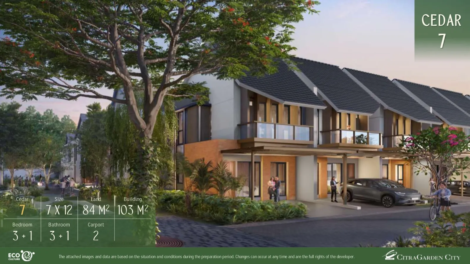 Rumah Forestine Citra Garden