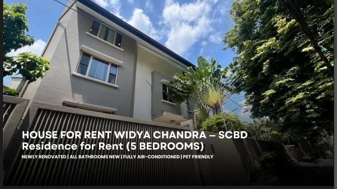 Rumah di Prime Area SCBD