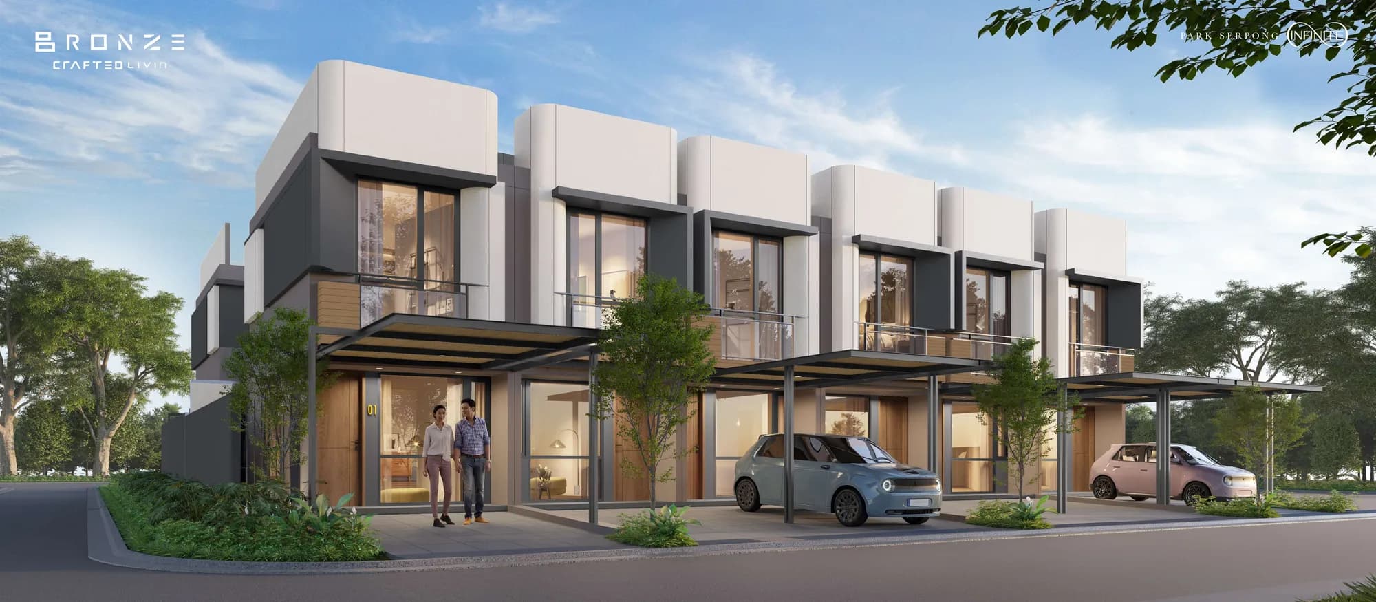 Rumah Park Serpong Infinite Bronze