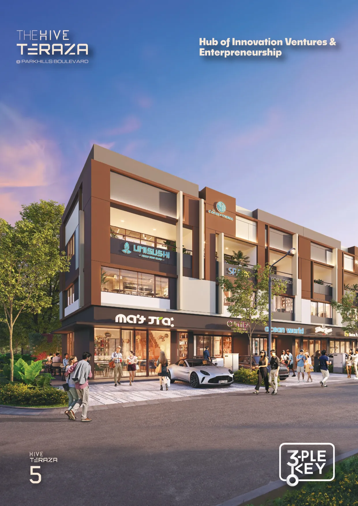 Ruko HiveTeraza 4.5 Park Serpong 