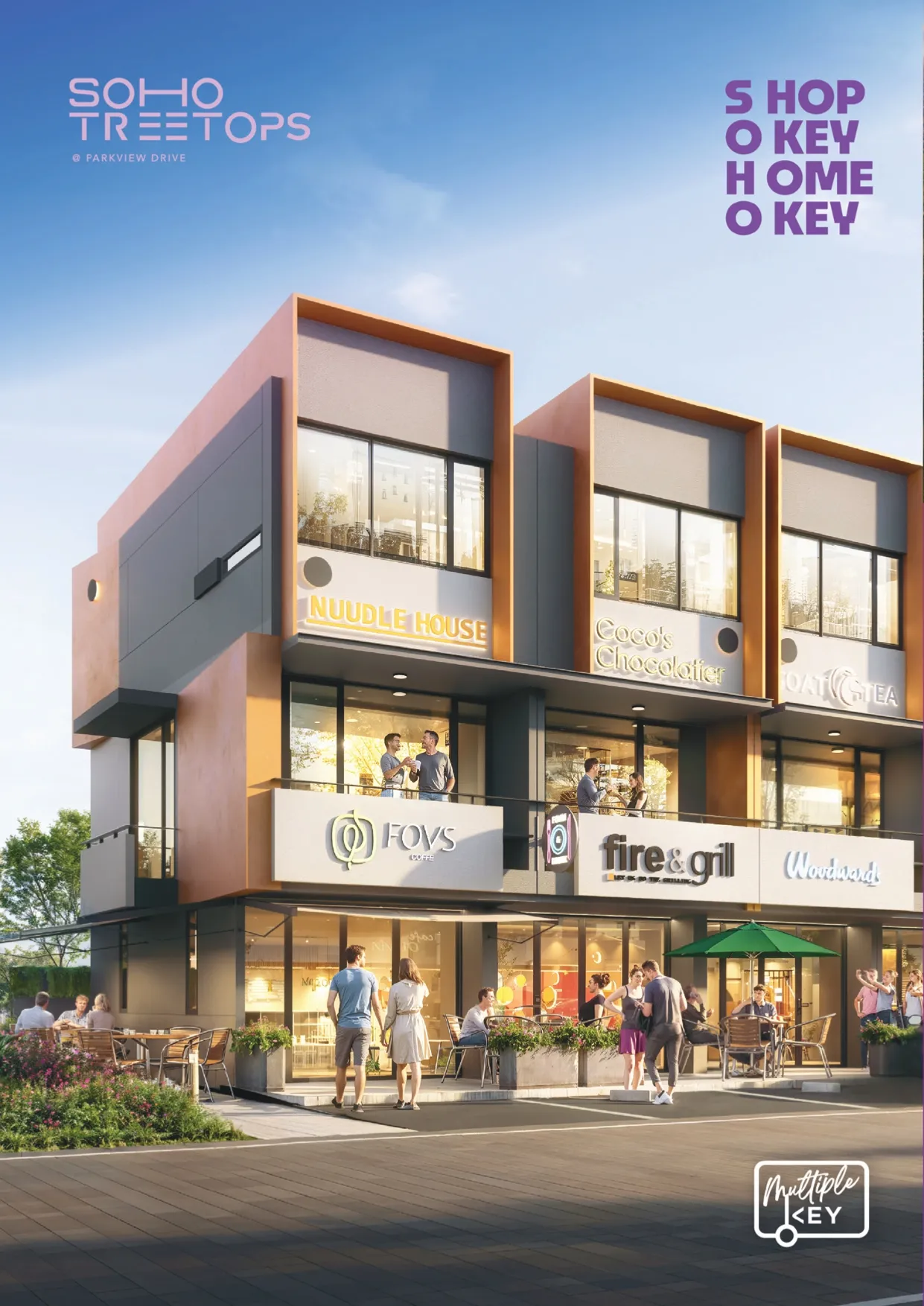 Ruko Soho TreeTops Park Serpong