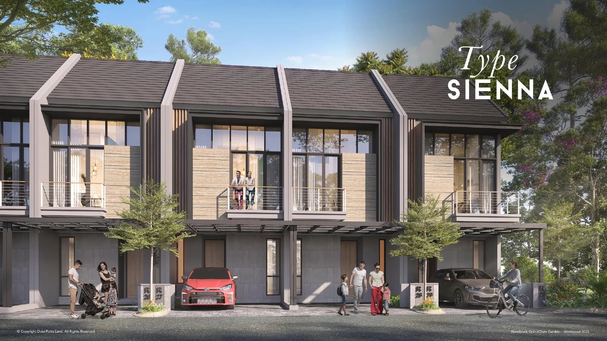 Rumah Westwood Grand duta garden