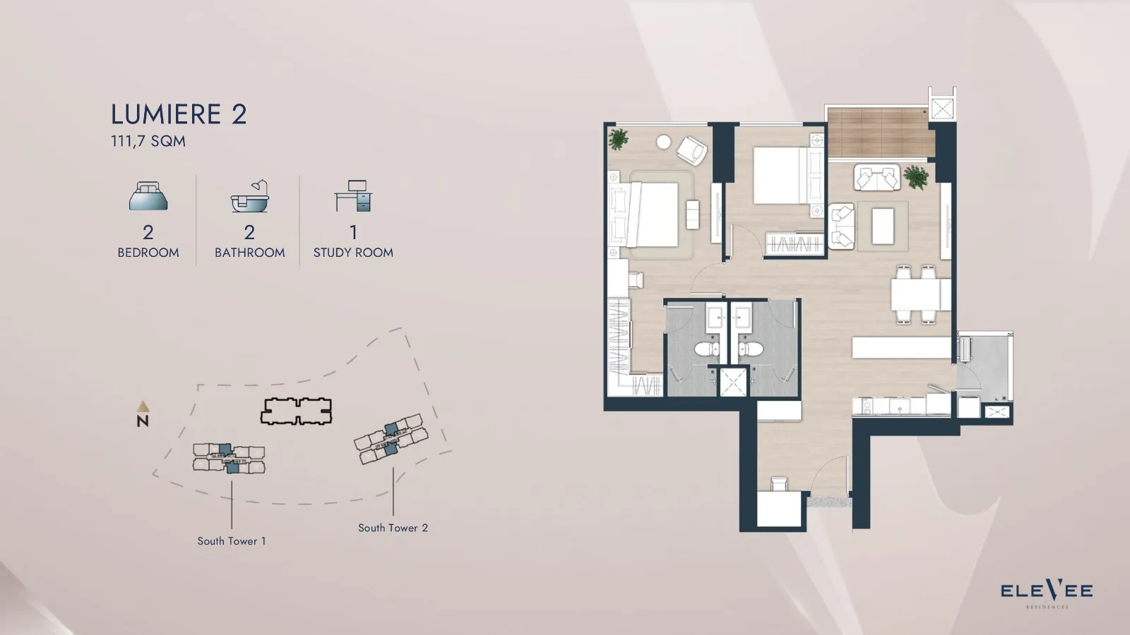 Apartemen Elevee - 3