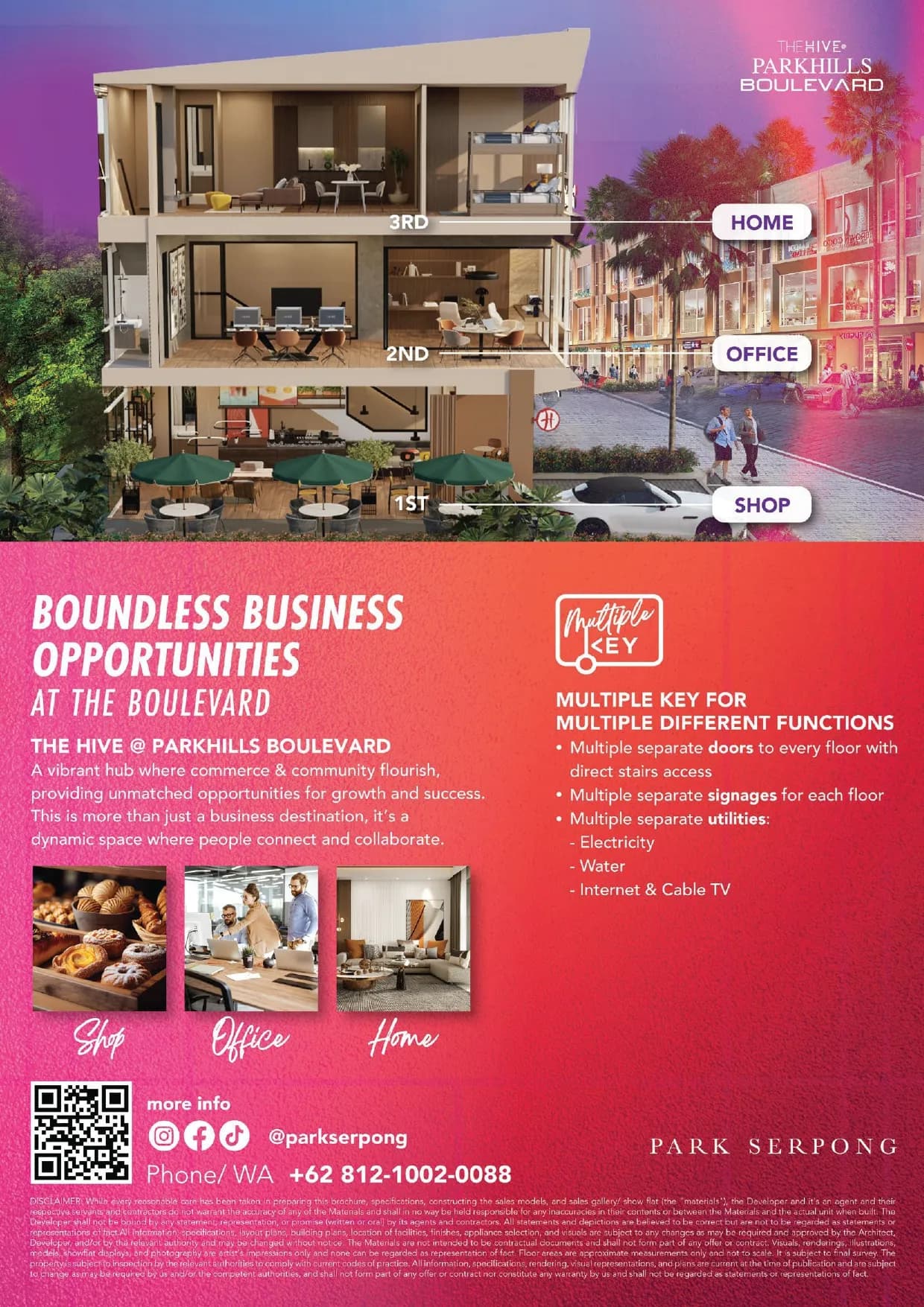 Ruko Parkhills Boulevard Park Serpong - 3