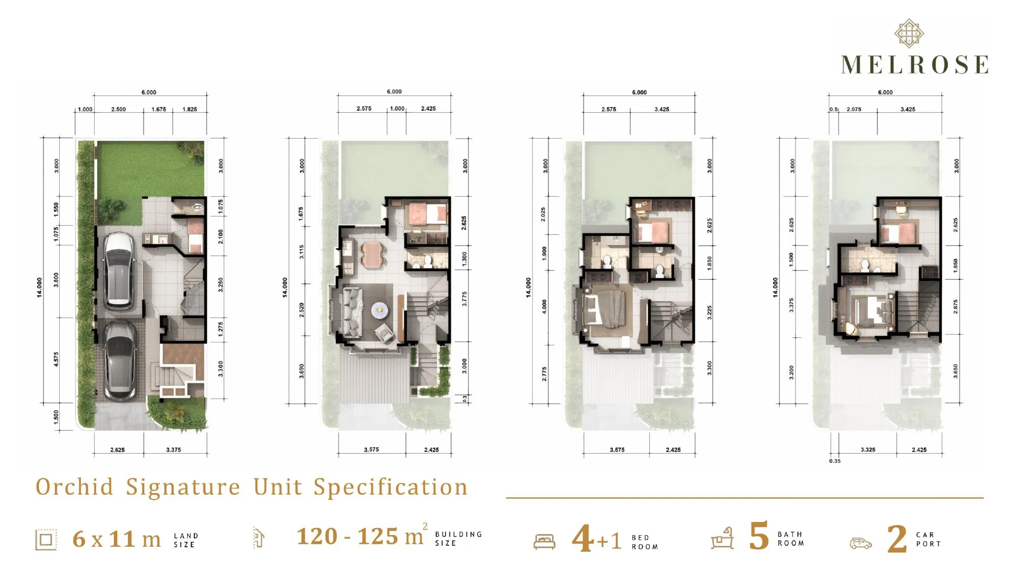 Rumah Melrose Residence - 2