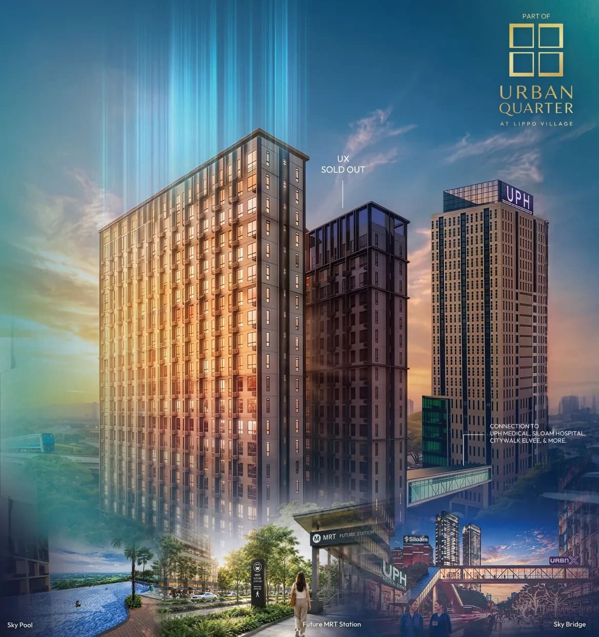 Apartemen URBN X, Corner